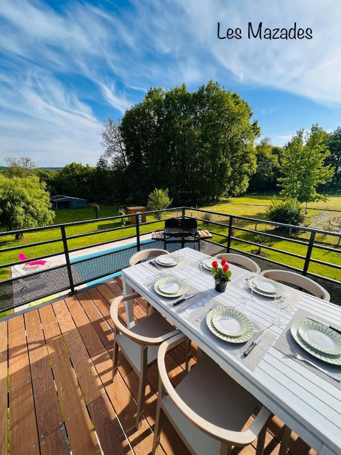 Les Mazades A 10 Min De Perigueux Avec Piscine Chauffee, Meuble De Tourisme Classe 3 Etoiles Annesse-et-Beaulieu Eksteriør bilde